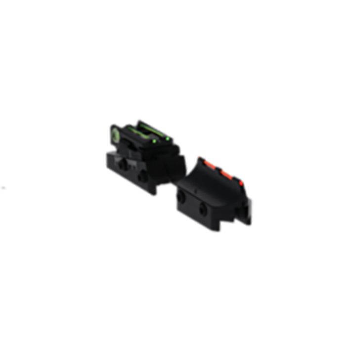 Truglo TG960 Tru-Point Extreme Deer/Turkey Universal Shotgun Red Fiber Optic Green Fiber Optic Black