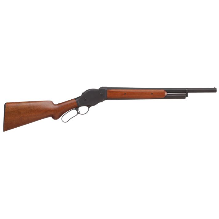 Cimarron CA188720 1887 Terminator 12 Gauge Lever 2.75" 20" Blued Steel Barrel & Receiver, Fixed Wood Stock