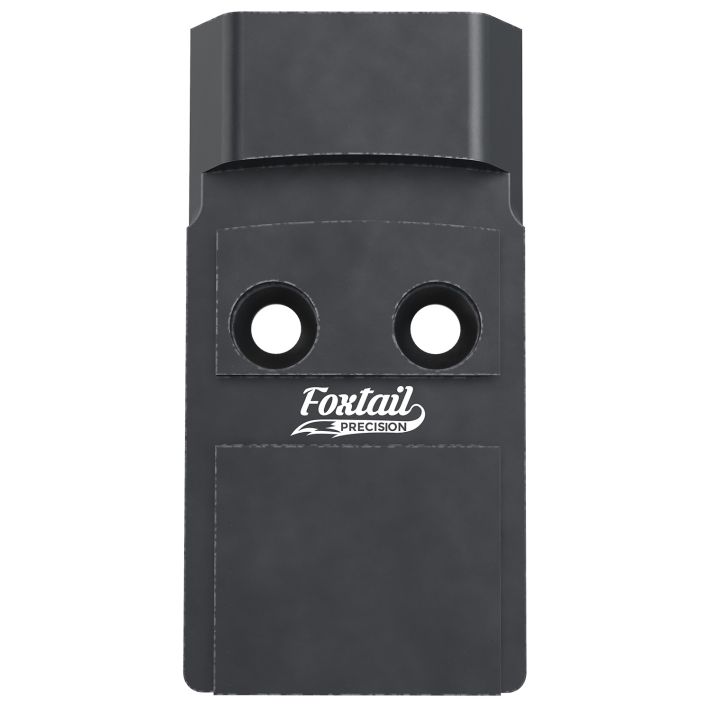Foxtail Precision 100004 Red Dot Adapter Plate for Optics-Ready PistolBlack Anodized CZ P10