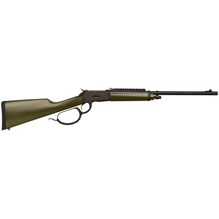 Gforce Arms GFLVR44OD Saddlehorn44 Mag 10+1 16.50" Black Steel Barrel, Black Picatinny Rail Aluminum Receiver, Fixed Green Synthetic Stock