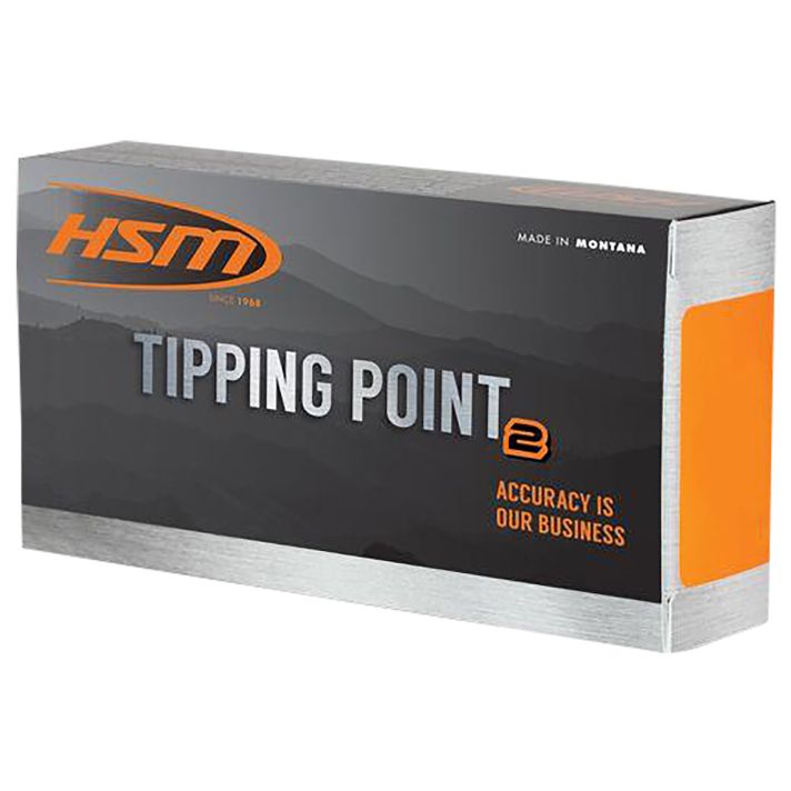 HSMTipping Point 2 Super Shock Tip 6.5x55 Swedish 140 gr Hornady SST 20 Per Box/ 25 Case