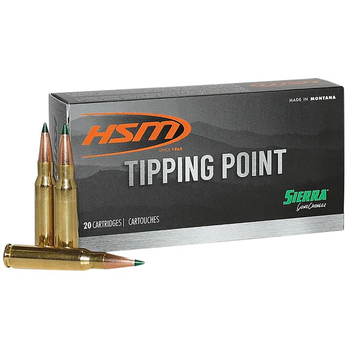 HSMTipping Point 2 Super Shock Tip 7mm Rem 162 gr Hornady SST 20 Per Box/ 20 Case