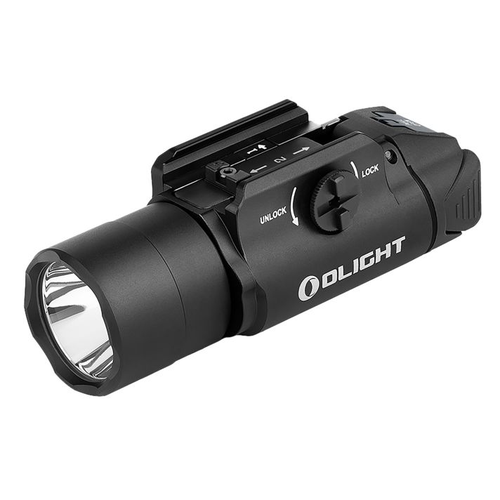 Olightstore Usa Inc PLTURBOBK PL Turbo ValkyrieBlack Anodized 400/800 Lumens White LED