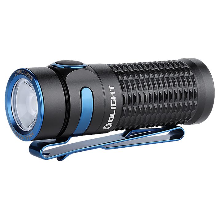 Olightstore Usa Inc BATON3BK Baton 3Black Anodized 12/60/300/650/1,200 Lumens White LED
