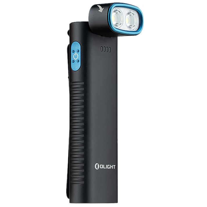 Olightstore Usa Inc ARKFLEXBK ArkflexBlack Anodized 1.5/15/60/100/400/1,000 Lumens White LED