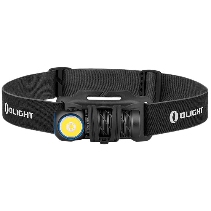 Olightstore Usa Inc PERUN2MINIBKCW Perun 2 MiniBlack Anodized 2/15/40/60/250/1,100 Lumens White/Red LED