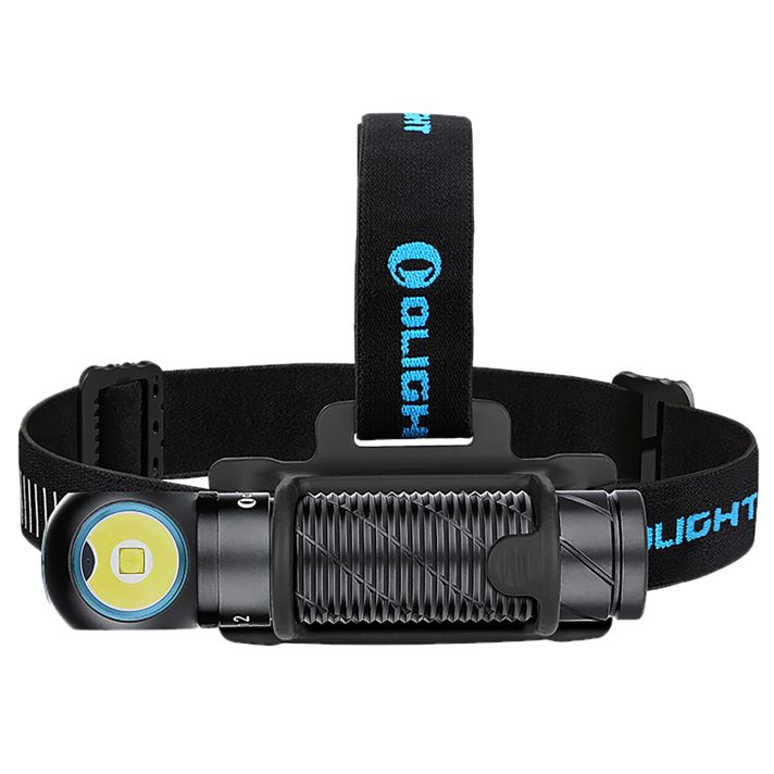 Olightstore Usa Inc PERUN2BK Perun 2Black Anodized 5/30/120/500/800/2,500 Lumens White LED