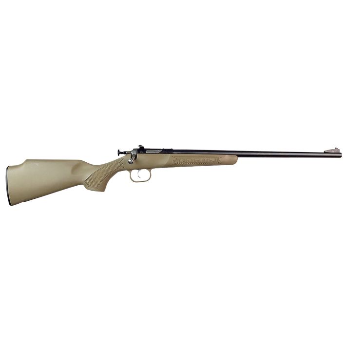 Crickett KSA235 My First Rifle22 S/L/LR Single Shot 16.10" Blued Barrel & Receiver, Desert Tan Synthetic Fixed Stock