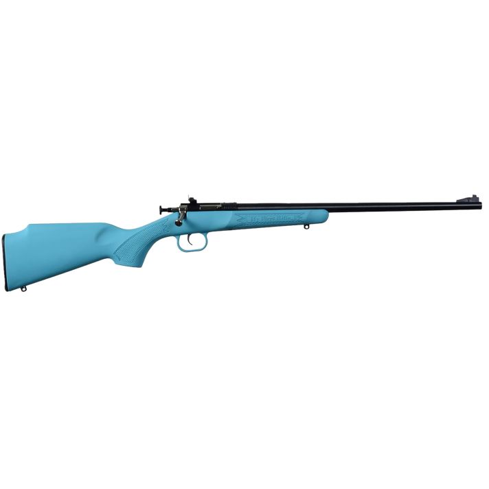 Crickett KSA302 My First Rifle22 S/L/LR Single Shot 16.10" Blued Barrel & Receiver, Blue Synthetic Fixed Stock
