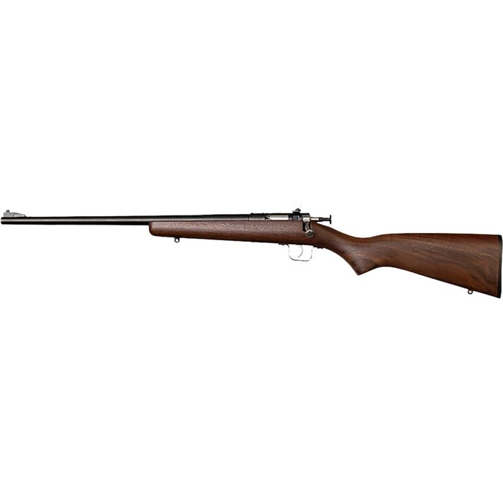 Crickett KSA2238LH My First Rifle Gen2 22 S/L/LR Single Shot 16.10" Stainless Steel Barrel & Receiver, American Walnut Fixed Stock, EZ Loader, Left Hand
