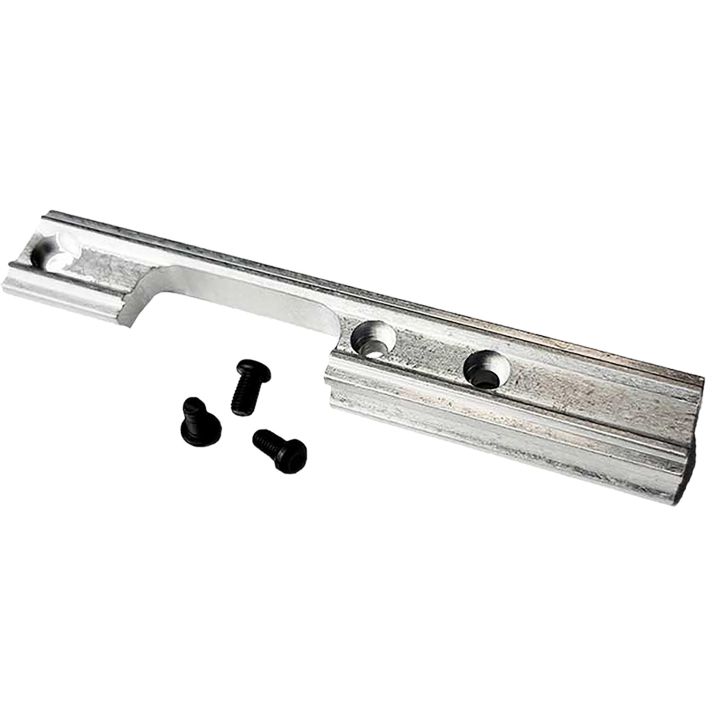 Crickett KSA031ALNA Scope Mount Kit 3/8"Silver