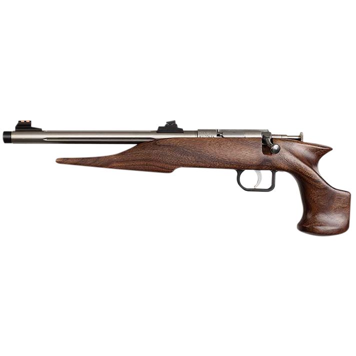 Chipmunk 40101 HunterYouth Frame 22 S/L/LR Single Shot 9" Threaded Stainless Steel Barrel, Walnut Frame, EZ Loader