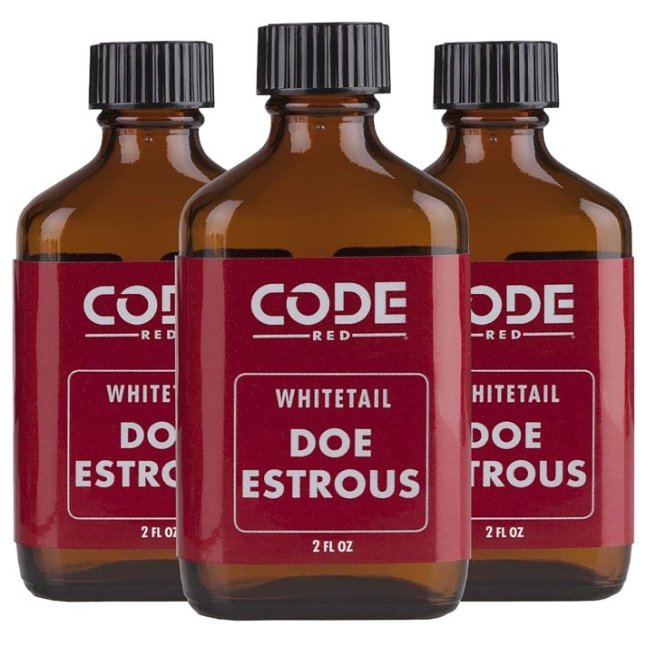 Code Blue OA1325 Code Red Doe Estrous 2 fl oz Liquid 3 Pack