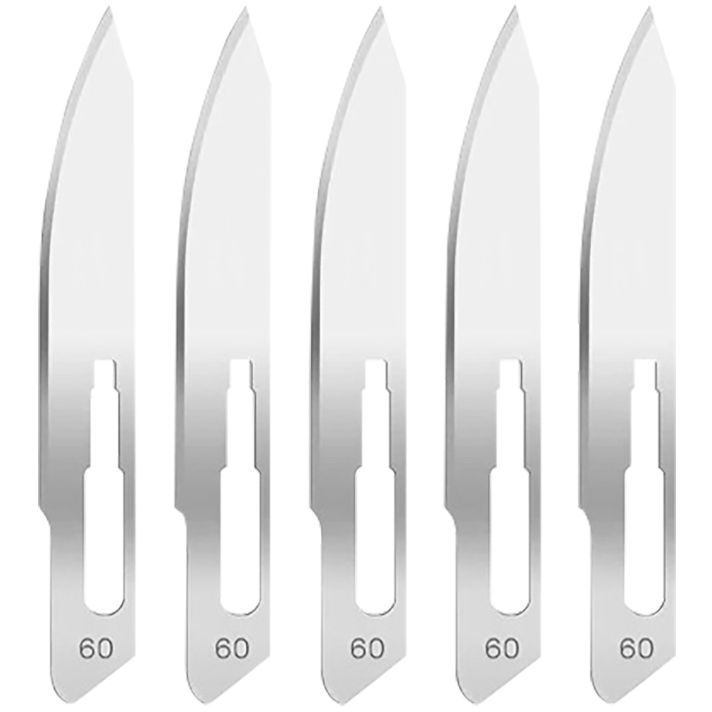 Hogue 35886 Expel Replacement Blades High Carbon Steel Blade #60 5 Blades