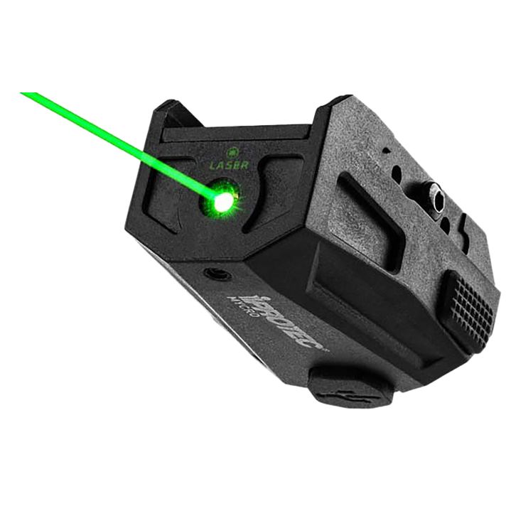 Alliance Consumer Group IPRLSR0002 Mycro Rail Mount Green LaserMatte Black