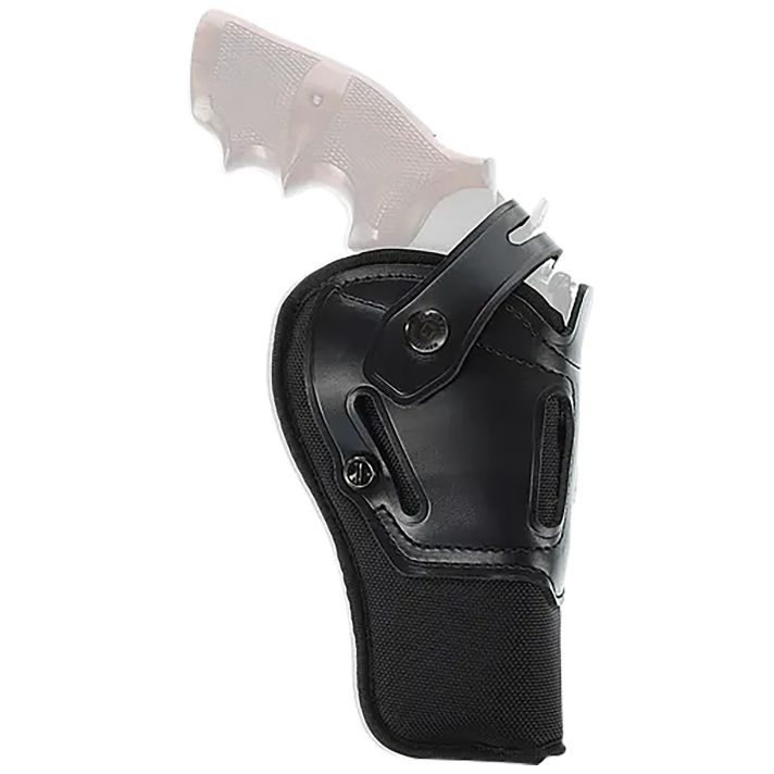 Galco SA845RB Switchback Strongside Crossdraw Belt Black Hybrid Leather-Synthetic Fits Arex Delta L Ambidextrous
