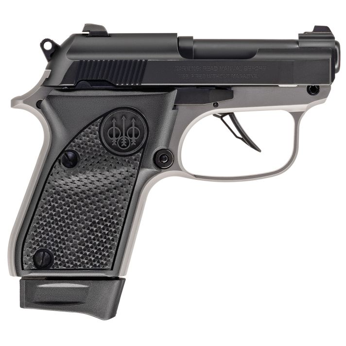 Beretta USA J30X32R8 30X Tomcat Do It Yourself Micro-Compact Frame 32 ACP 8+1 2.40" Black Steel Tip-Up Barrel, Black Bruniton Serrated Steel Slide, Black Aluminum Frame w/Beavertail, Helica Grip