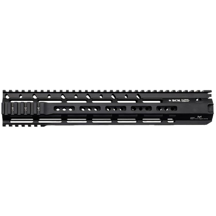 BCM RAIDERM13556BLK RAIDER-M13 RailBlack Anodized 13.00" M-LOK Free-Floating Style Made of Aluminum for AR-Platform