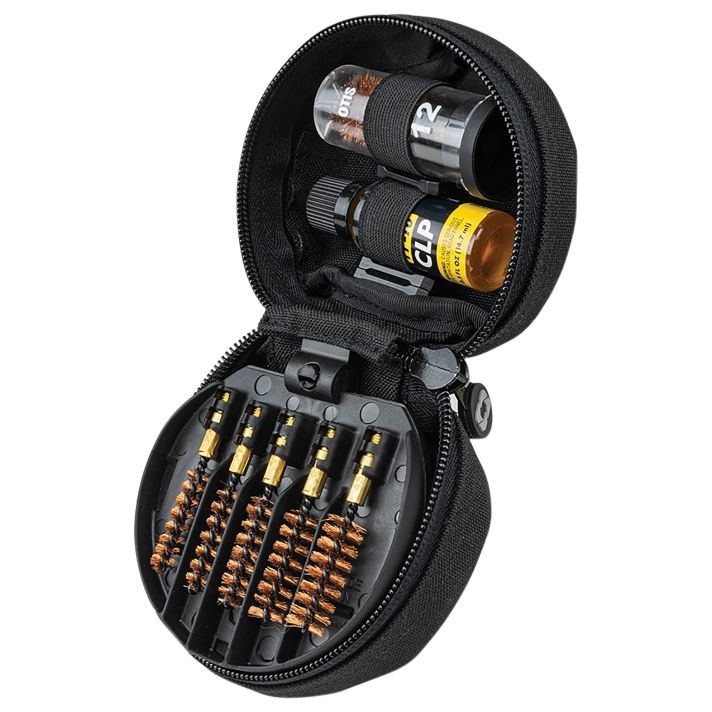 Otis FG750 Tactical Cleaning System Multi-Caliber 12 Gauge/Black Compact Soft Pack Case
