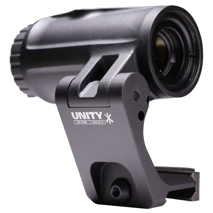 Unity Tactical LLC FSTM4B FAST FTC 4X Magnifier Black Anodized