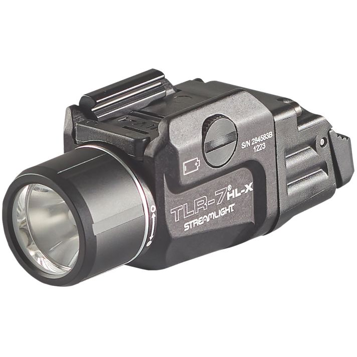 Streamlight 69458 TLR-7 HL-X USB Gun LightBlack Anodized 500/1,000 Lumens White LED