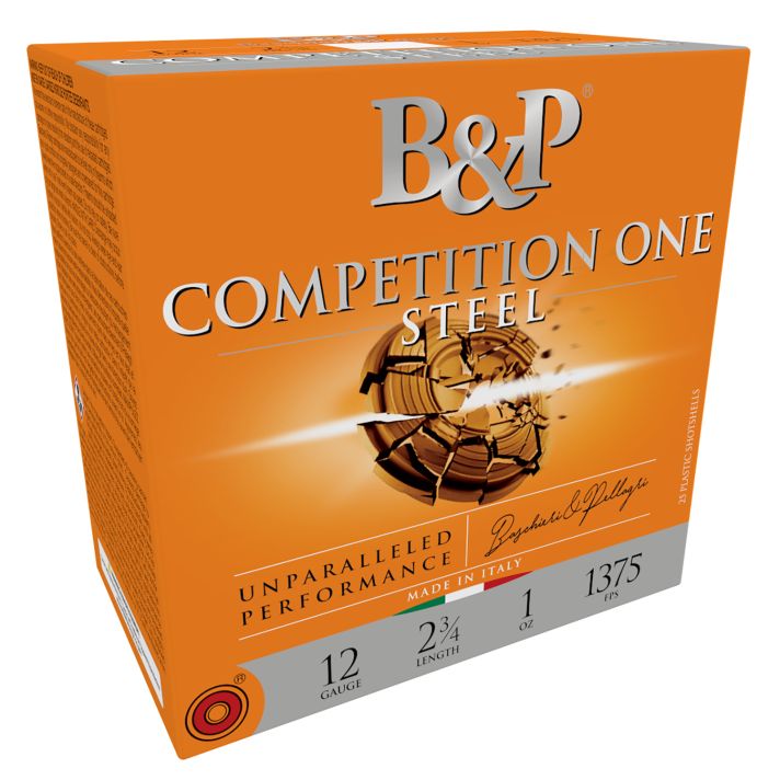 B&p Ammunition 12B1GCP7 Competition One12Gauge 2.75" 1oz 7.5Shot 25 Per Box/10 Case