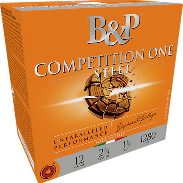 B&p Ammunition 12B18GC7 Competition One12Gauge 2.75" 1 1/8oz 7.5Shot 25 Per Box/10 Case