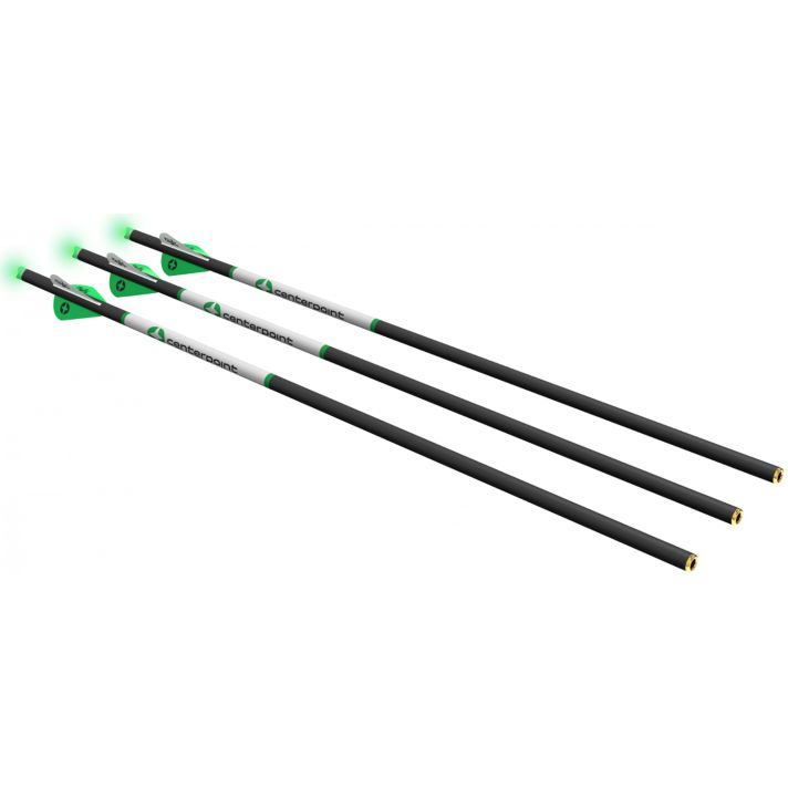 Centerpoint AXCCA203PK Perm Crossbow Arrow w/Light Nock 3 Pack