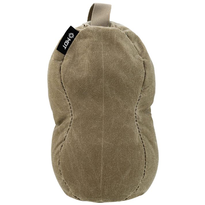 Mdt Sporting Goods Inc 109068GRU Peanut Shooting Bag Coyote Brown Waxed Army Duck Canvas Spex Lite 2lbs