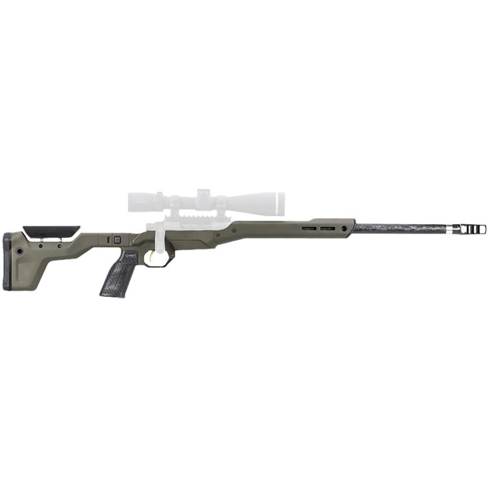 Mdt Sporting Goods Inc 107835CKG HNT26 Chassis System Cobalt Green Fits Howa 1500 SA/ Weatherby Vanguard Compatible w/ AICS Mags Short Action ARCA