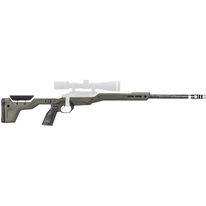 Mdt Sporting Goods Inc 107837CKG HNT26 Chassis System Cobalt Green Fits Howa 1500 SA/ Weatherby Vanguard Compatible w/ AICS Mags Short Action Standard
