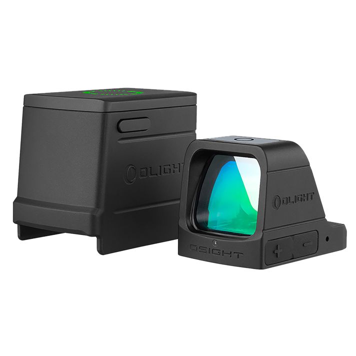 Olightstore Usa Inc OSIGHTGN Green DotMatte Black 1x 3 MOA Green Dot Reticle