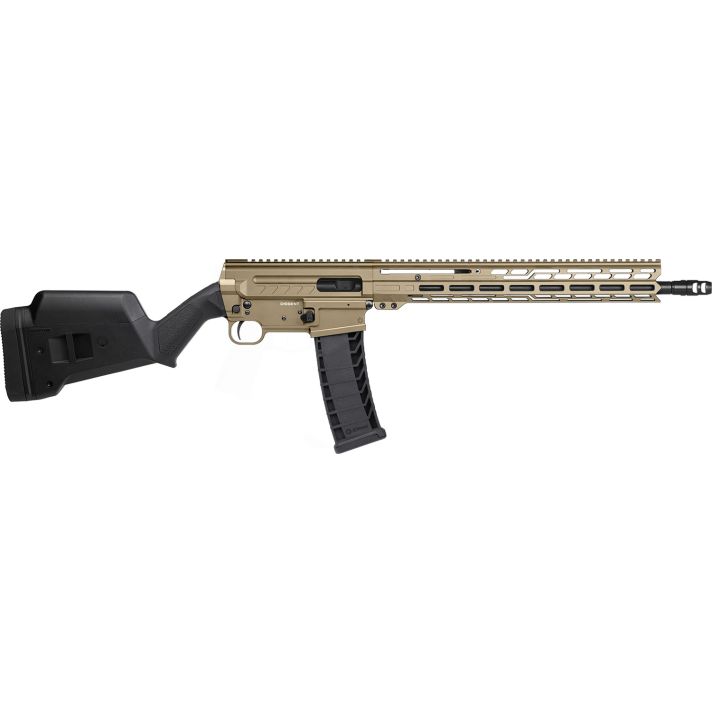 CMMG 94AC80FCT Dissent BR4 *CA Compliant 9mm Luger 10+1 16.10" Black Nitride Threaded Barrel, Coyote Tan Cerakote Picatinny Rail Aluminum Receiver, Magpul SGA Black Synthetic Stock