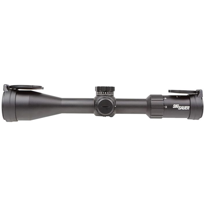 Sig Sauer Electro-Optics SOW42004 Whiskey4Black 2.5-10x 42mm 30mm Tube Illuminated Hellfire Quadplex Reticle