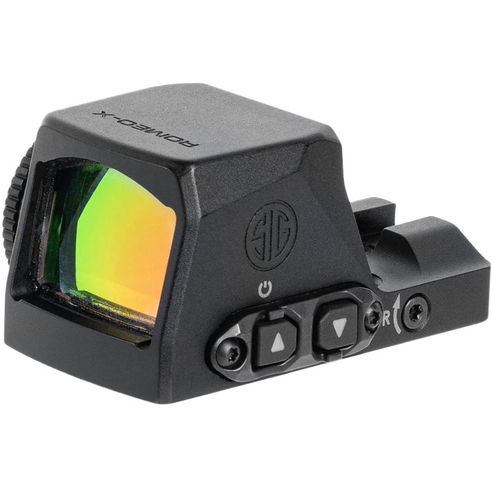Sig Sauer Electro-Optics SORX1030 Romeo-X Open Black 1 x 3 MOA Red Dot