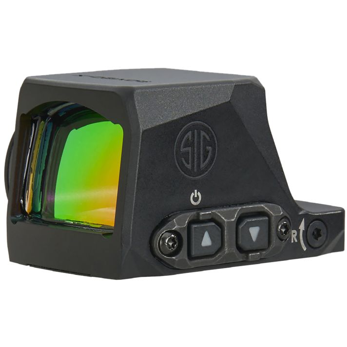 Sig Sauer Electro-Optics SORX1400 Romeo-X Enclosed Black 1 x 24 mm 2 MOA Red Dot/32 MOA Circle Multi Reticle