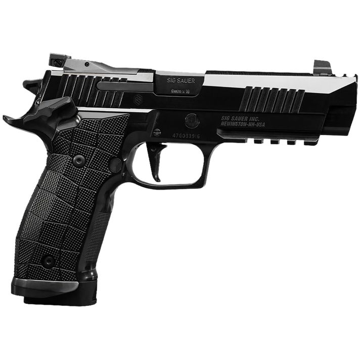 Sig Sauer 226X59CWRES P226Full Size Frame 9mm Luger 4.40" Black Optic Ready/Serrated Stainless Steel Slide High Polish DLC GridLOK Grip