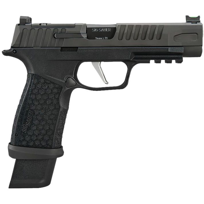 Sig Sauer 365XF9BFO10 P365 Fuse Compact Frame 9mm Luger 10+1 4.30" Black Nitron Optic Ready/Serrated Stainless Steel Slide Polymer Grip