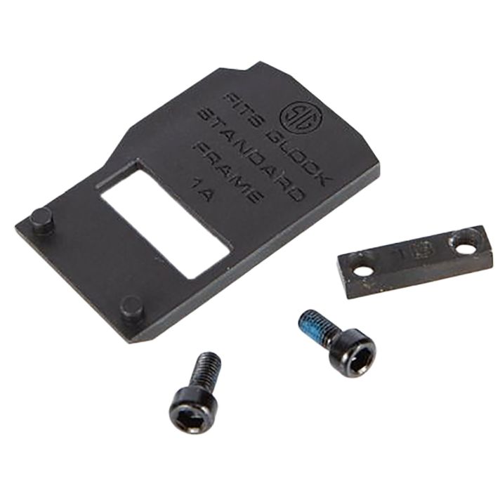 Sig Sauer Electro-Optics SOR1MK001 Romeo1 Mounting Kit Black Steel, Compatible w/ Glock (Except MOS) To Slide Mount