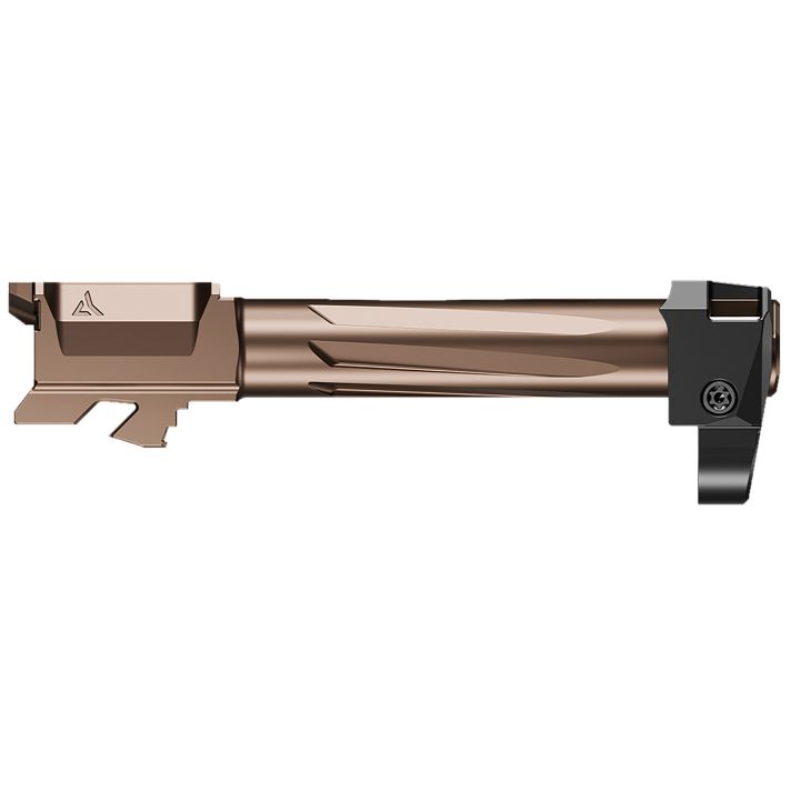 Radian Weapons R0832 Ramjet + Afterburner Combo9mm Fits Glock19 Gen5 Bronze Stainless Steel