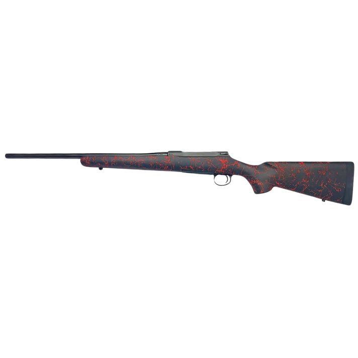 Sauer 80118092 100 Classic XT Sports South Exclusive Full Size 30-06 Springfield 5+1 22" Matte Blued Steel Barrel & Drilled & Tapped Steel Receiver, Black/Red Webbing HS Precision Synthetic Stock
