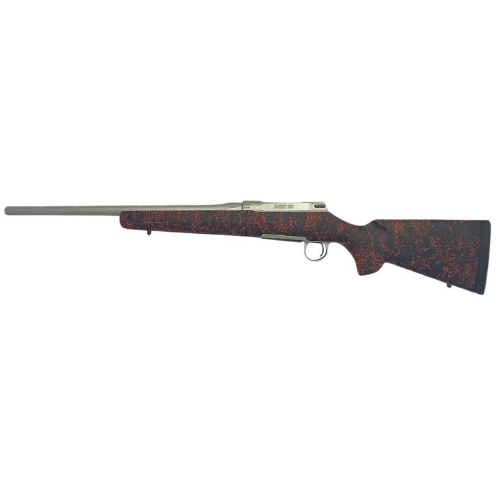 Sauer 80118098 100 Silver XT Sports South Exclusive, Full Size 308 Win 5+1 22" Stainless Steel Cerakote Barrel, Stainless Cerakote Drilled & Tapped Steel Receiver, Black HS Precision Synthetic Stock