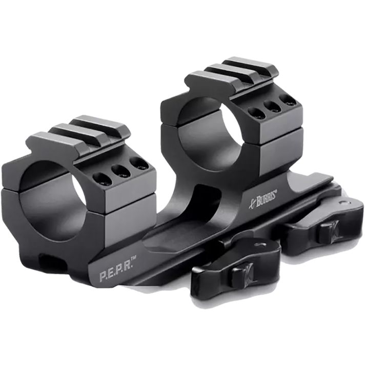 Burris 410342 AR-P.E.P.R Scope Mount/Ring Combo Matte Black 30 mm Quick Detach
