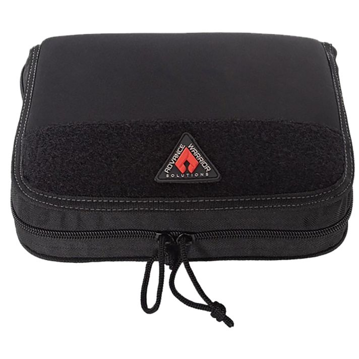 Advance Warrior Solutions SPC10 Single Pistol Case10" Long Black Durable Soft Fabric Compatible w/ Most Standard Sized Pistols