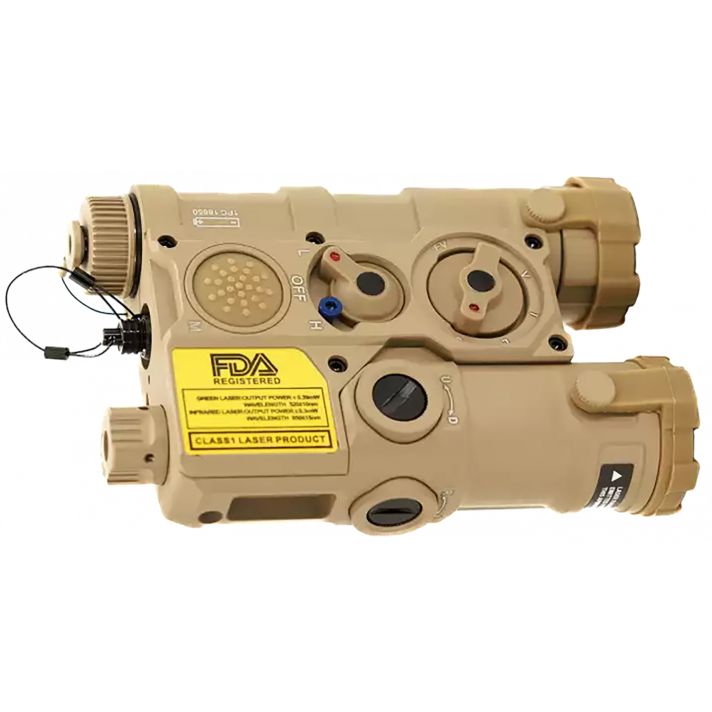 AGM Global Vision WLADCLA1T1 WLAD-1TTan Ultraviolet Laser & IR Pointer/Illuminator Coaxial Dual Laser White LED 300 Lumen