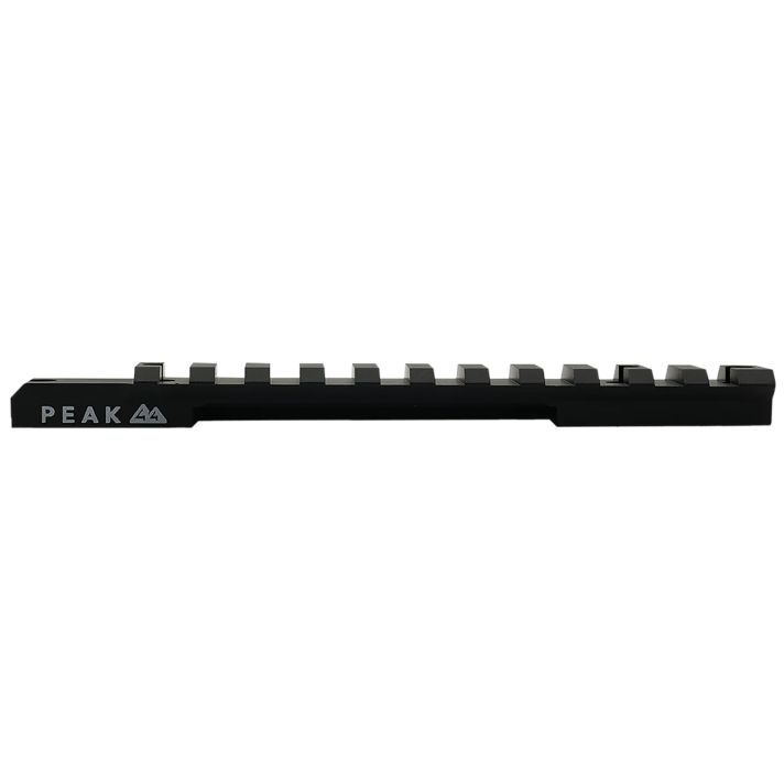 Weatherby J010006 Picatinny RailMatte Black Aluminum Weatherby Vanguard Weaver Mount Short Action 20 MOA