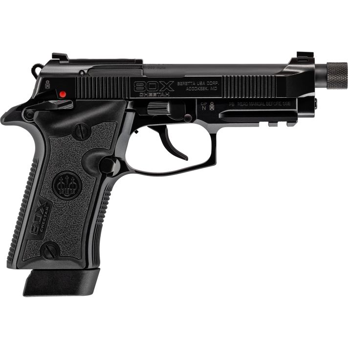 Beretta USA J80XTU10 80X Cheetah Tactical Urban W/ Threaded Barrel 380 ACP 10+1 4.40" Black