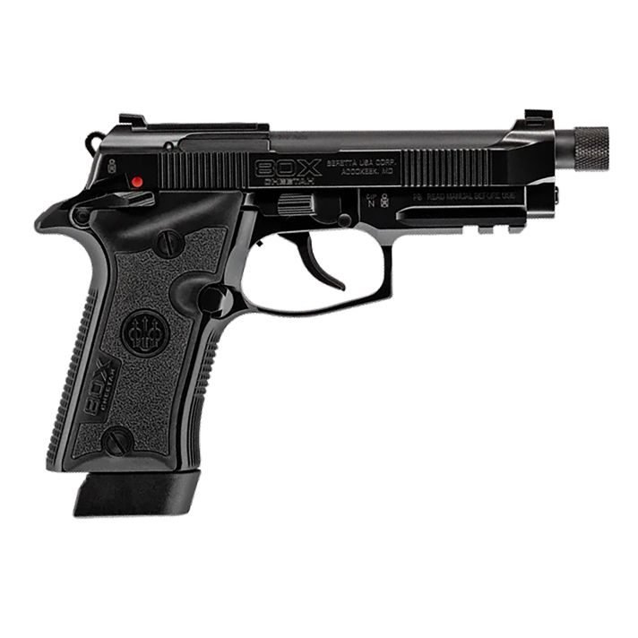 Beretta USA J80XTU15 80X Cheetah Tactical Urban W/ Threaded Barrel 380 ACP 15+1 4.40" Black