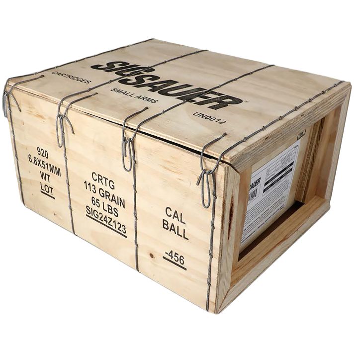 Sig Sauer MH68MM113B920 Hybrid6.8mm 113gr 920rnds *Crate