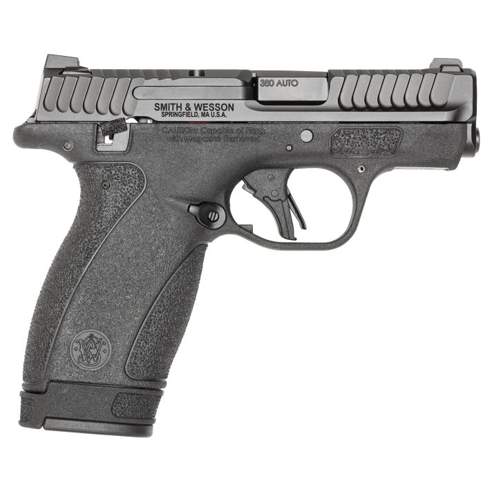 Smith & Wesson 13926 Bodyguard 2.0 Micro Frame 380 ACP 12+1 2.75" Black Armornite Stainless Steel Barrel, Black Armornite Serrated Stainless Steel Slide, Black Polymer Frame, Textured Grip